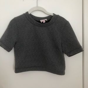 Romeo & Juliet Couture Cropped Shirt